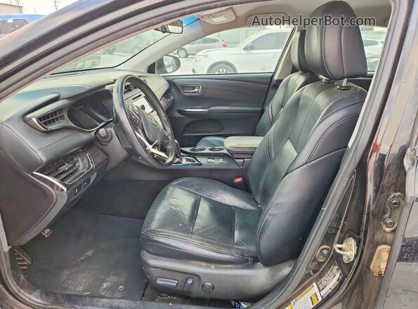 4T1BK1EB5GU197488 2016 TOYOTA AVALON Black Front interior view