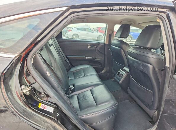 4T1BK1EB5GU197488 2016 TOYOTA AVALON Black Rear seats view