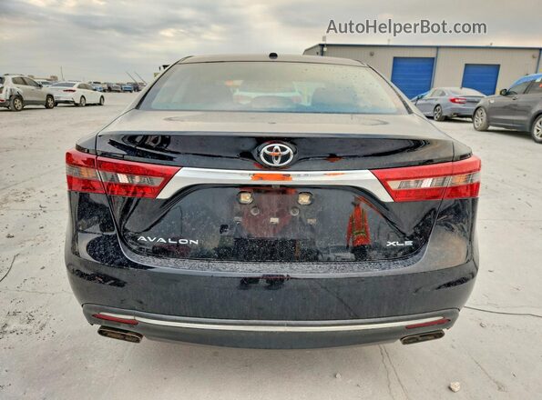 4T1BK1EB5GU197488 2016 TOYOTA AVALON Black Rear view