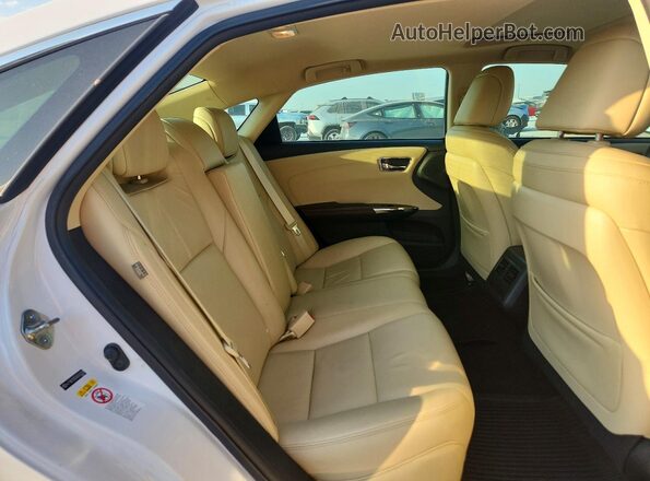 4T1BK1EB5GU242591 2016 TOYOTA AVALON Белый Вид задних сидений