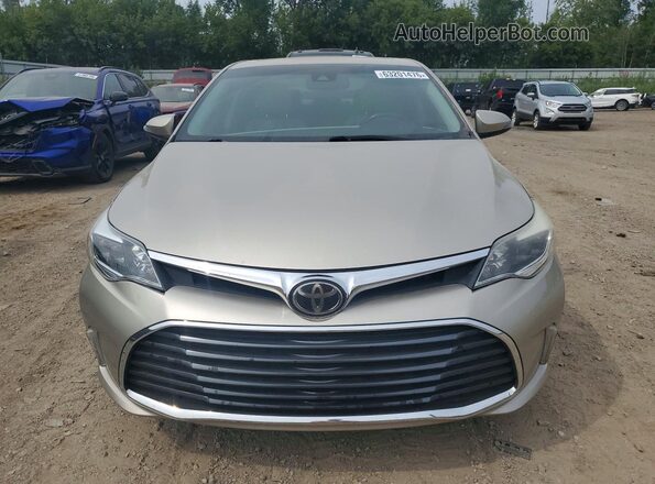4T1BK1EB5HU261093 2017 TOYOTA AVALON Beige Front view