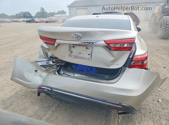 4T1BK1EB5HU261093 2017 TOYOTA AVALON Beige Rear view