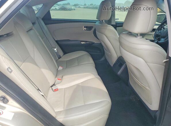 4T1BK1EB5HU261093 2017 TOYOTA AVALON Beige Rear seats view