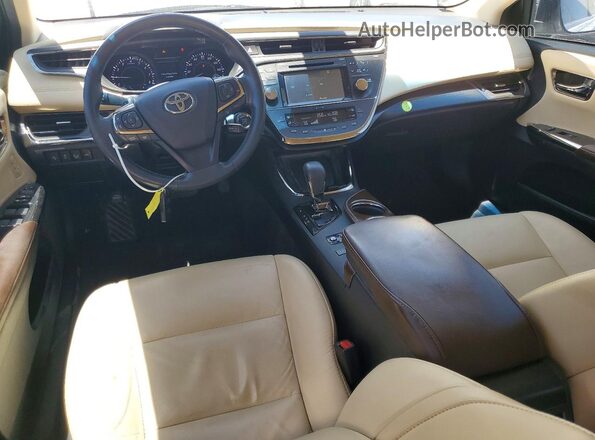 4T1BK1EB5HU264639 2017 TOYOTA AVALON White Dashboard view