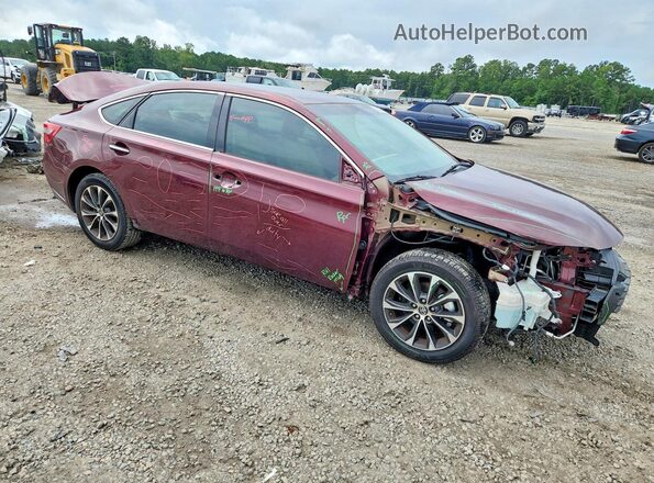 4T1BK1EB6GU201161 2016 TOYOTA AVALON Burgundy Przód prawy