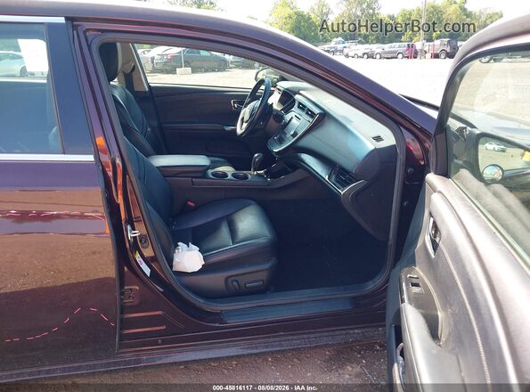 4T1BK1EB6GU202178 2016 TOYOTA AVALON Burgundy Vista interior delantera
