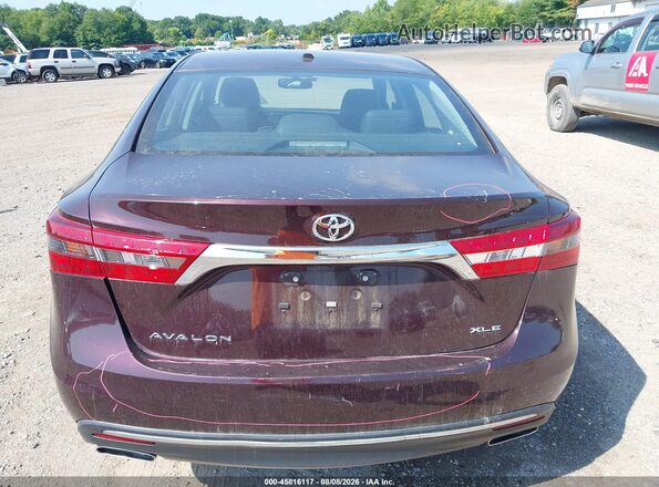 4T1BK1EB6GU202178 2016 TOYOTA AVALON Burgundy 