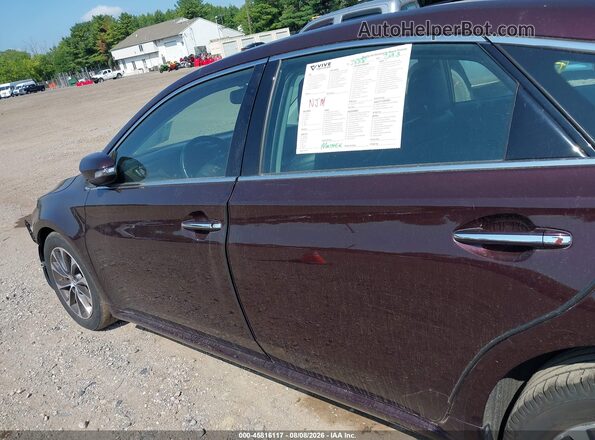 4T1BK1EB6GU202178 2016 TOYOTA AVALON Burgundy Vista del cuadro de instrumentos
