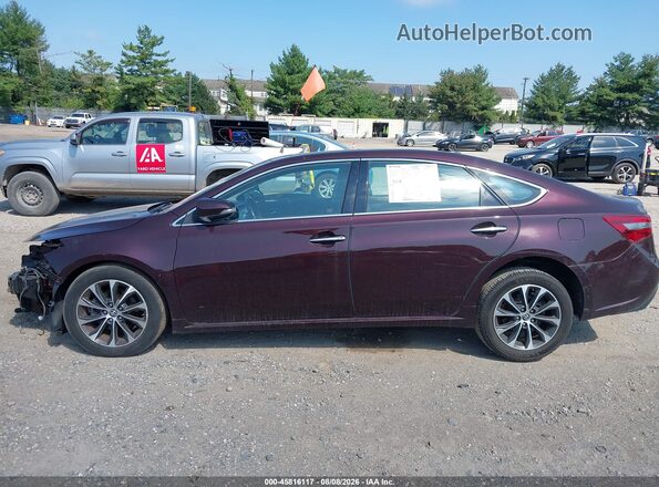 4T1BK1EB6GU202178 2016 TOYOTA AVALON Burgundy 