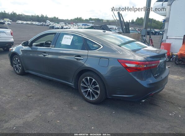 4T1BK1EB6GU237240 2016 TOYOTA AVALON Gray Задня ліва чверть