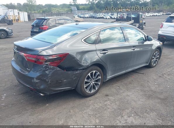 4T1BK1EB6GU237240 2016 TOYOTA AVALON Gray Задня права чверть