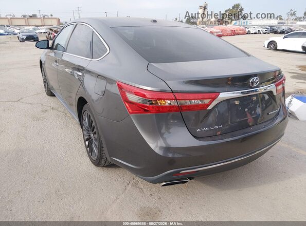 4T1BK1EB6HU253925 2017 TOYOTA AVALON Серый Задняя левая четверть