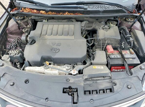 4T1BK1EB6HU257392 2017 TOYOTA AVALON Фиолетовый Вид задней части салона