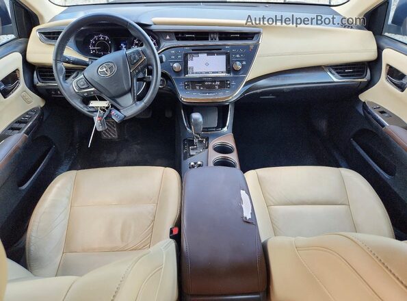 4T1BK1EB6JU268155 2018 TOYOTA AVALON Beige Dashboard view