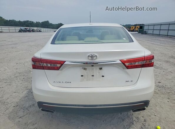 4T1BK1EB6JU281391 2018 TOYOTA AVALON White Widok z tyłu