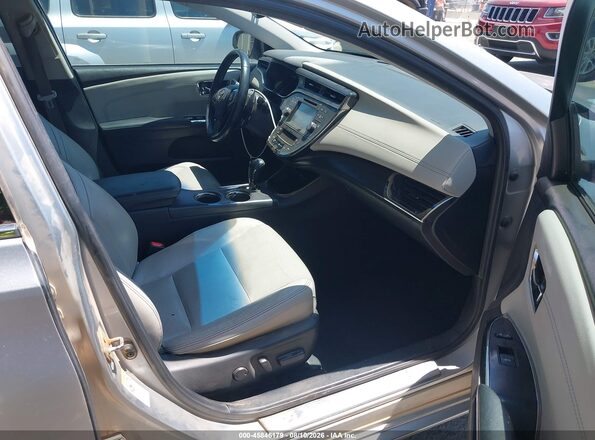4T1BK1EB7GU197783 2016 TOYOTA AVALON Gray წინა სალონის ხედი