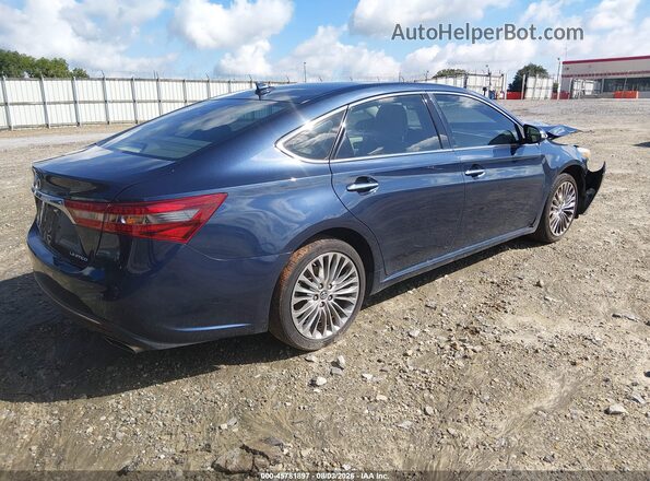 4T1BK1EB7GU200357 2016 TOYOTA AVALON Blue Задня права чверть