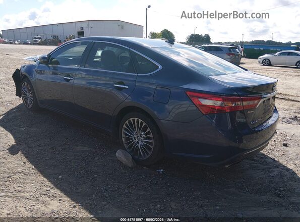 4T1BK1EB7GU200357 2016 TOYOTA AVALON Blue Задня ліва чверть
