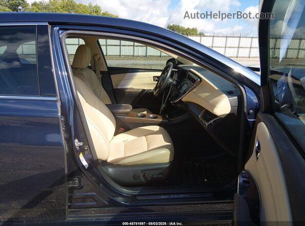 4T1BK1EB7GU200357 2016 TOYOTA AVALON Blue Вид салону спереду