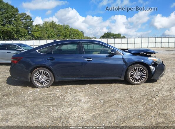 4T1BK1EB7GU200357 2016 TOYOTA AVALON Blue Вид задньої частини салону