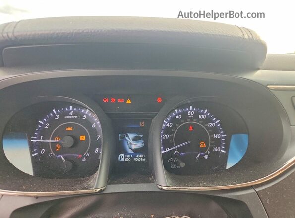 4T1BK1EB7GU212315 2016 TOYOTA AVALON Silver Սարքավորումների վահանակի տեսք