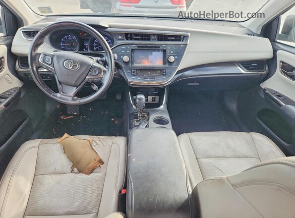4T1BK1EB7GU212315 2016 TOYOTA AVALON Silver Առջևի վահանակի տեսք