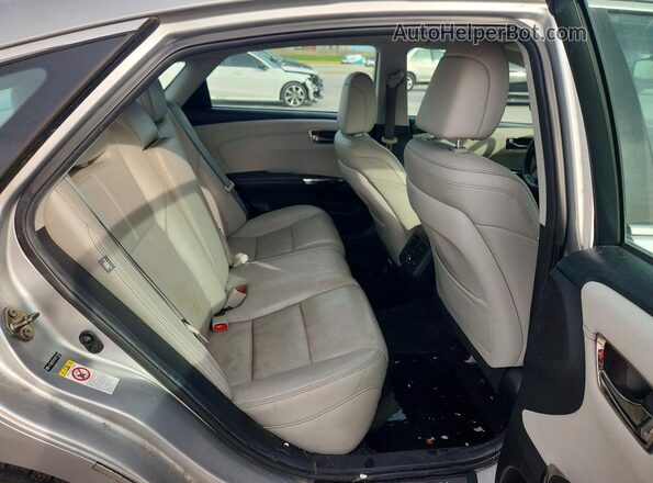 4T1BK1EB7GU212315 2016 TOYOTA AVALON Silver Հետևի նստատեղերի տեսք