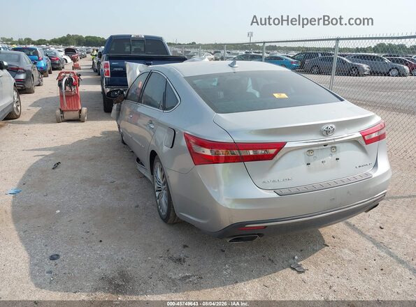 4T1BK1EB7GU224786 2016 TOYOTA AVALON Silver Задня ліва чверть