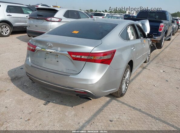 4T1BK1EB7GU224786 2016 TOYOTA AVALON Silver Задня права чверть