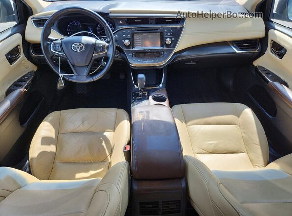 4T1BK1EB8GU208337 2016 TOYOTA AVALON White Առջևի վահանակի տեսք
