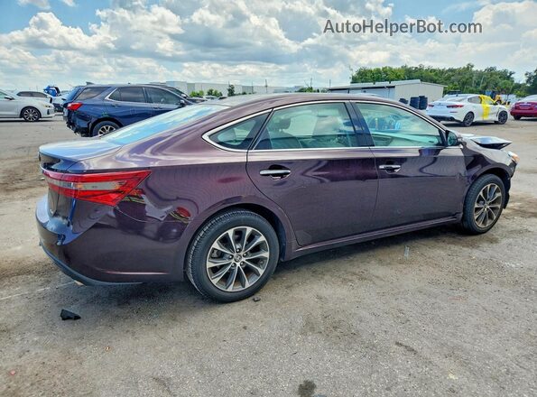 4T1BK1EB8GU216874 2016 TOYOTA AVALON Purple Trasero derecho
