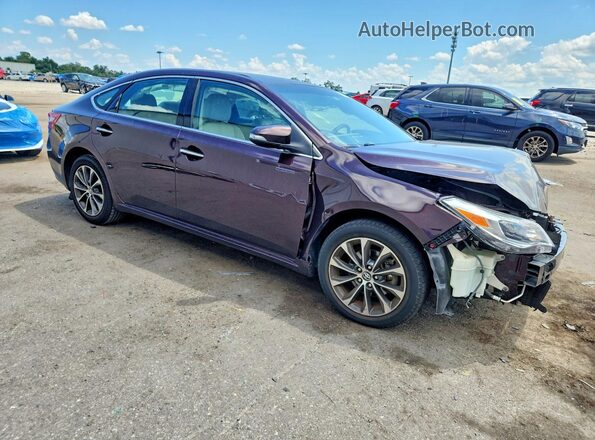 4T1BK1EB8GU216874 2016 TOYOTA AVALON Purple Delantero derecho