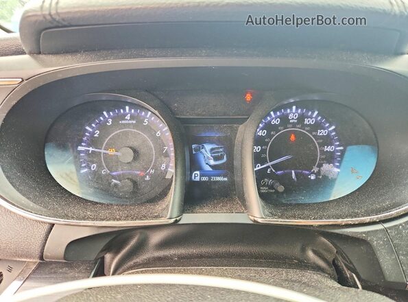 4T1BK1EB8GU237370 2016 TOYOTA AVALON Black Вид щитка приладів