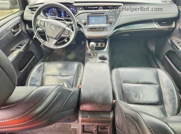 4T1BK1EB8GU237370 2016 TOYOTA AVALON Black Вид панелі приладів