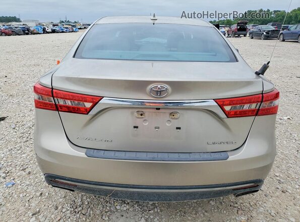 4T1BK1EB8HU257328 2017 TOYOTA AVALON Бежевый Вид сзади