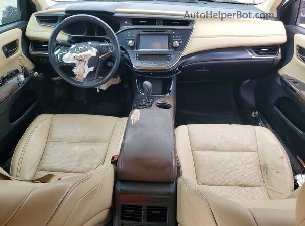 4T1BK1EB8HU257328 2017 TOYOTA AVALON Бежевый Вид панели приборов