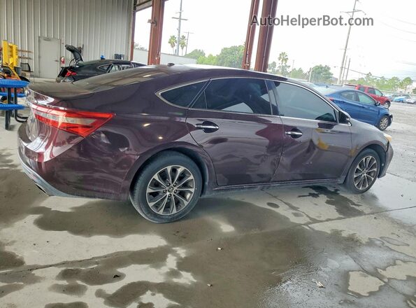 4T1BK1EB8HU259435 2017 TOYOTA AVALON Burgundy Rear right