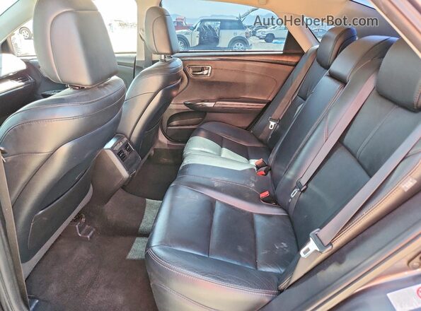 4T1BK1EB8JU282445 2018 TOYOTA AVALON Gray Vista de los asientos traseros