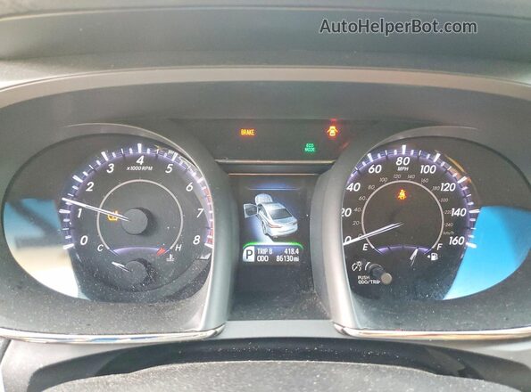 4T1BK1EB9GU200957 2016 TOYOTA AVALON Beige ხელსაწყოთა პანელის ხედი