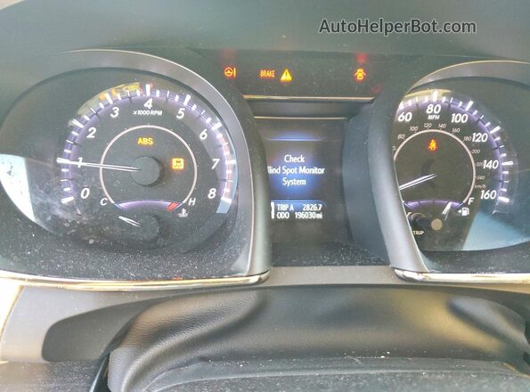 4T1BK1EB9GU222554 2016 TOYOTA AVALON Серый Вид щитка приборов