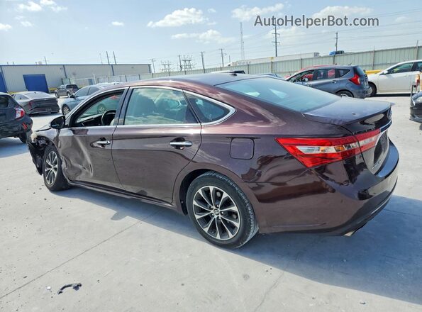 4T1BK1EB9GU236518 2016 TOYOTA AVALON Темно-бордовый Задняя левая четверть