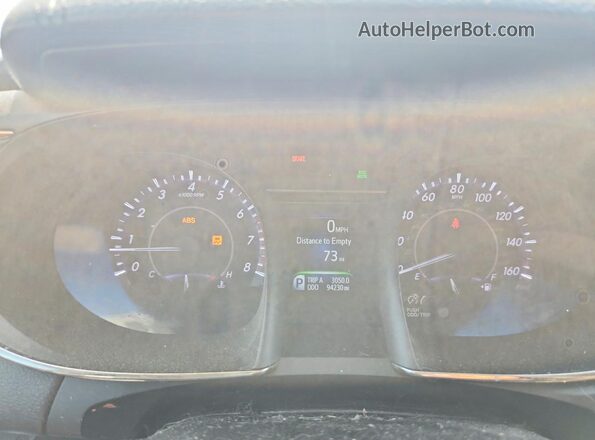 4T1BK1EB9GU236518 2016 TOYOTA AVALON Темно-бордовый Вид щитка приборов