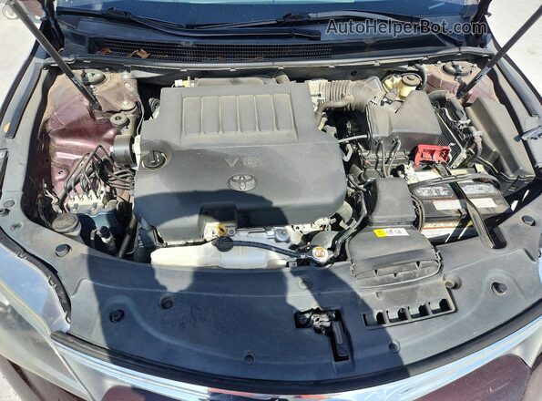 4T1BK1EB9GU236518 2016 TOYOTA AVALON Темно-бордовый Вид задней части салона