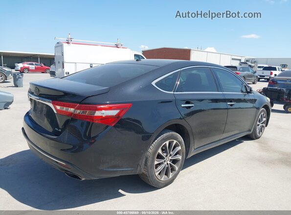 4T1BK1EB9GU238401 2016 TOYOTA AVALON Black Rear right