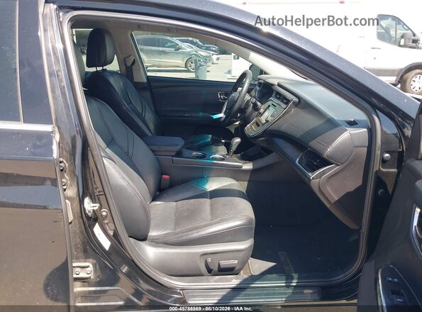 4T1BK1EB9GU238401 2016 TOYOTA AVALON Black Front interior view