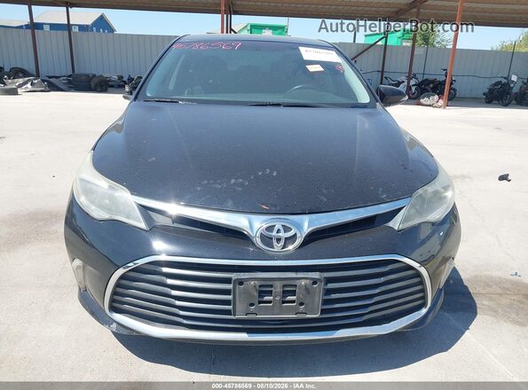 4T1BK1EB9GU238401 2016 TOYOTA AVALON Black Rear interior view
