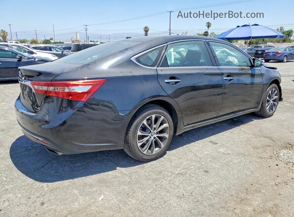 4T1BK1EB9JU268361 2018 TOYOTA AVALON Black Tył prawy
