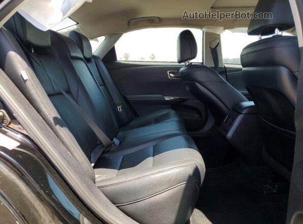 4T1BK1EB9JU268361 2018 TOYOTA AVALON Black Widok tylnych siedzeń