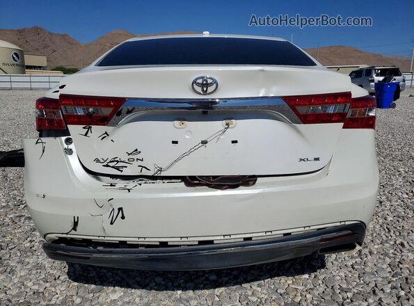 4T1BK1EB9JU269722 2018 TOYOTA AVALON White Вид ззаду
