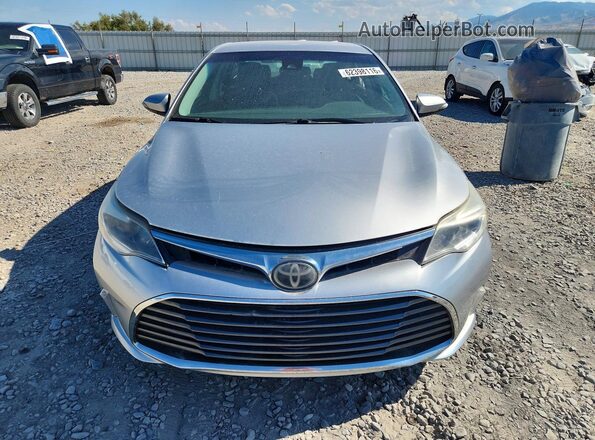4T1BK1EB9JU280266 2018 TOYOTA AVALON Silver Widok z przodu